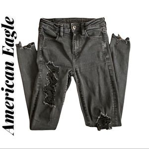 American Eagle Distressed Skinny Jeans